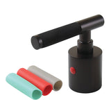 Kaiser Zinc Alloy Lever Handle (Hot Side)