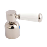 Paris Metal with Porcelain Lever Handle (Cold Side)