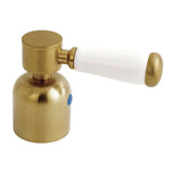 Paris Metal with Porcelain Lever Handle (Cold Side)