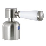 Paris Metal with Porcelain Lever Handle (Cold Side)