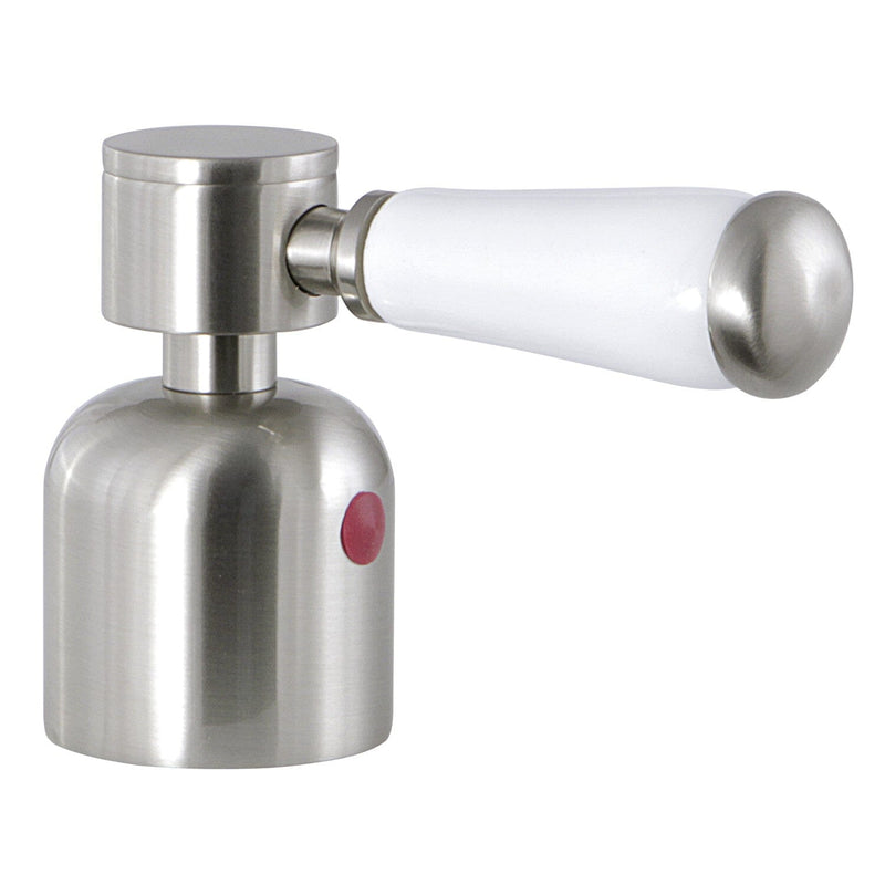 Paris Metal with Porcelain Lever Handle (Hot Side)