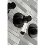 Paris Triple-Handle Tub and Shower Faucet