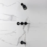 Verona Triple-Handle Tub and Shower Faucet