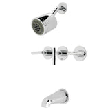 Manhattan Triple-Handle Tub and Shower Faucet