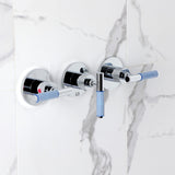 Verona Triple-Handle Tub and Shower Faucet