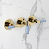 Verona Triple-Handle Tub and Shower Faucet