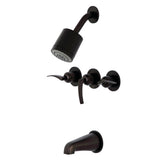 Centurion Triple-Handle Tub and Shower Faucet