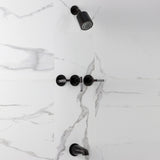 Verona Triple-Handle Tub and Shower Faucet