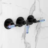 Verona Triple-Handle Tub and Shower Faucet
