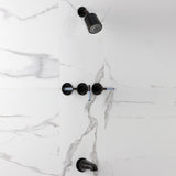 Verona Triple-Handle Tub and Shower Faucet