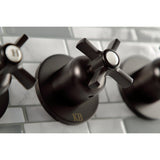 Millennium Triple-Handle Tub and Shower Faucet