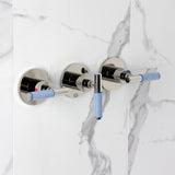 Verona Triple-Handle Tub and Shower Faucet
