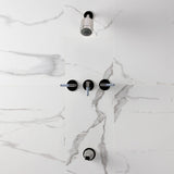 Verona Triple-Handle Tub and Shower Faucet