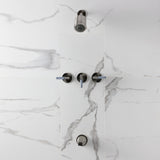 Verona Triple-Handle Tub and Shower Faucet