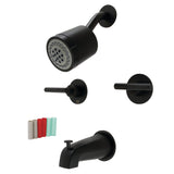 Kaiser Double-Handle Tub and Shower Faucet