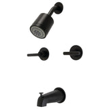Manhattan Double-Handle Tub and Shower Faucet
