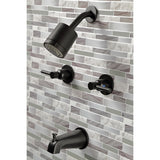 Concord Double-Handle Tub and Shower Faucet