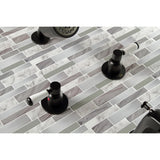 Paris Double-Handle Tub and Shower Faucet