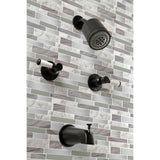 Paris Double-Handle Tub and Shower Faucet