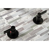 NuvoFusion Double-Handle Tub and Shower Faucet