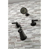 NuvoFusion Double-Handle Tub and Shower Faucet