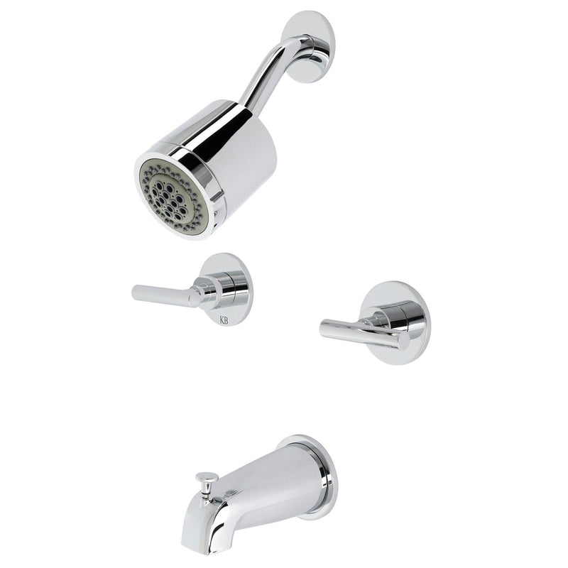 Manhattan Double-Handle Tub and Shower Faucet