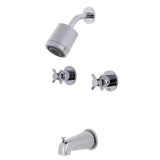 Concord Double-Handle Tub and Shower Faucet