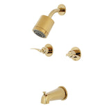 Centurion Double-Handle Tub and Shower Faucet