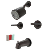 Kaiser Double-Handle Tub and Shower Faucet