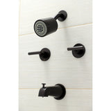 Manhattan Double-Handle Tub and Shower Faucet