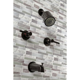 Concord Double-Handle Tub and Shower Faucet