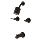Concord Double-Handle Tub and Shower Faucet