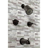 NuvoFusion Double-Handle Tub and Shower Faucet