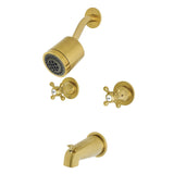 Metropolitan Double-Handle Tub and Shower Faucet
