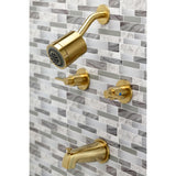 NuvoFusion Double-Handle Tub and Shower Faucet
