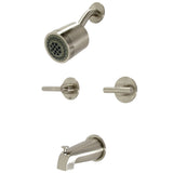 Manhattan Double-Handle Tub and Shower Faucet