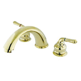 Magellan Two-Handle 3-Hole Deck Mount Roman Tub Faucet