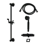 Made to Match Shower System with Slide/Grab Bar and Hand Shower