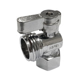 1/2-Inch FIP x 3/4-Inch Hose Thread Quarter-Turn Angle Shut-Off Valve, for Washing Machine