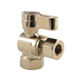 3/8-Inch FIP x 3/8-Inch O.D. Comp Quarter-Turn Angle Shut-Off Valve