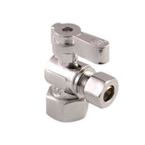 Baseline 1/2-Inch FIP x 3/8-Inch O.D. Comp Quarter-Turn Angle Shut-Off Valve