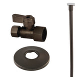 Trimscape Toilet Supply Kit, 1/2" FIP x 3/8" OD Comp Straight Valve