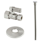 Trimscape Toilet Supply Kit, 1/2" FIP x 3/8" OD Comp Straight Valve
