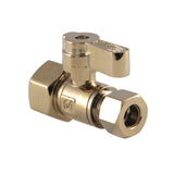 1/2-Inch FIP x 3/8-Inch O.D. Comp Quarter-Turn Straight Shut-Off Valve