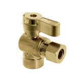 Baseline 1/2-Inch Sweat x 3/8-Inch O.D. Comp Angle Shut-Off Valve
