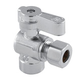 Baseline 1/2-Inch Sweat x 3/8-Inch O.D. Comp Angle Shut-Off Valve