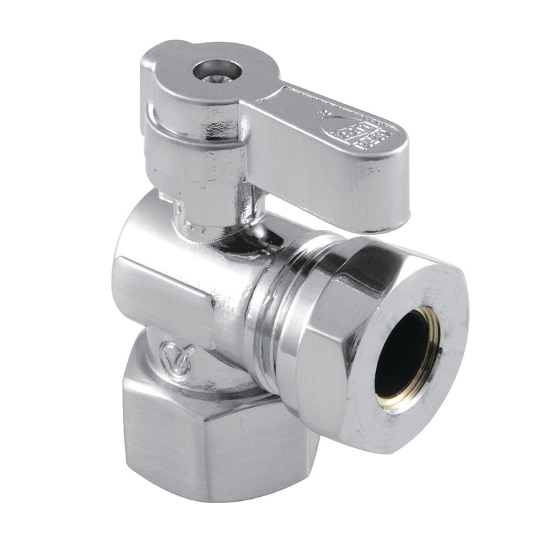 1/2-Inch FIP x 1/2-Inch or 7/16-Inch Slip Joint Quarter-Turn Angle Shut-Off Valve