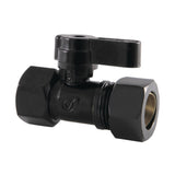 1/2-Inch FIP x 5/8-Inch O.D. Comp Quarter-Turn Straight Shut-Off Valve
