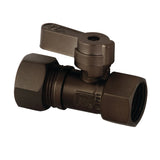 1/2-Inch FIP x 5/8-Inch O.D. Comp Quarter-Turn Straight Shut-Off Valve