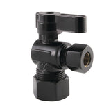 Baseline 5/8-Inch O.D. Comp x 3/8-Inch O.D. Comp Quarter-Turn Angle Shut-Off Valve